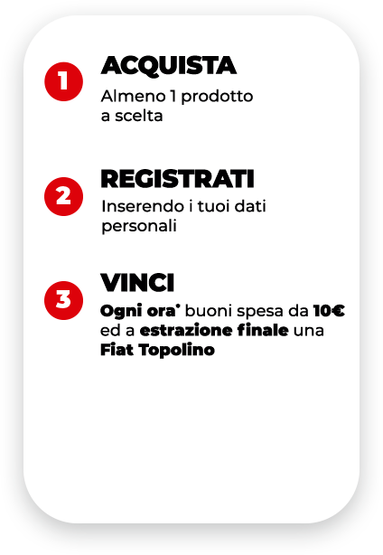 prova a vincere la Fiat Topolino